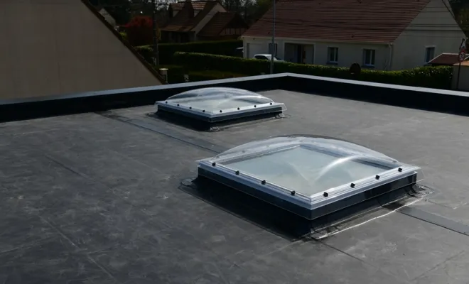Étanchéité membrane EPDM toiture plate, Annemasse, Attila Chablais